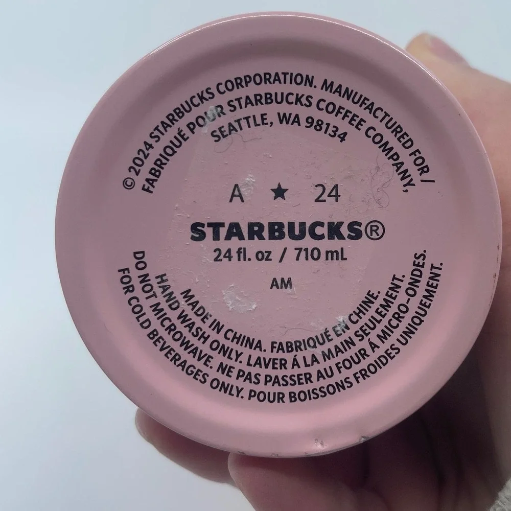 Starbucks Pride Collection Tumbler with Straw Sofie Birkin 24oz 2021‎
